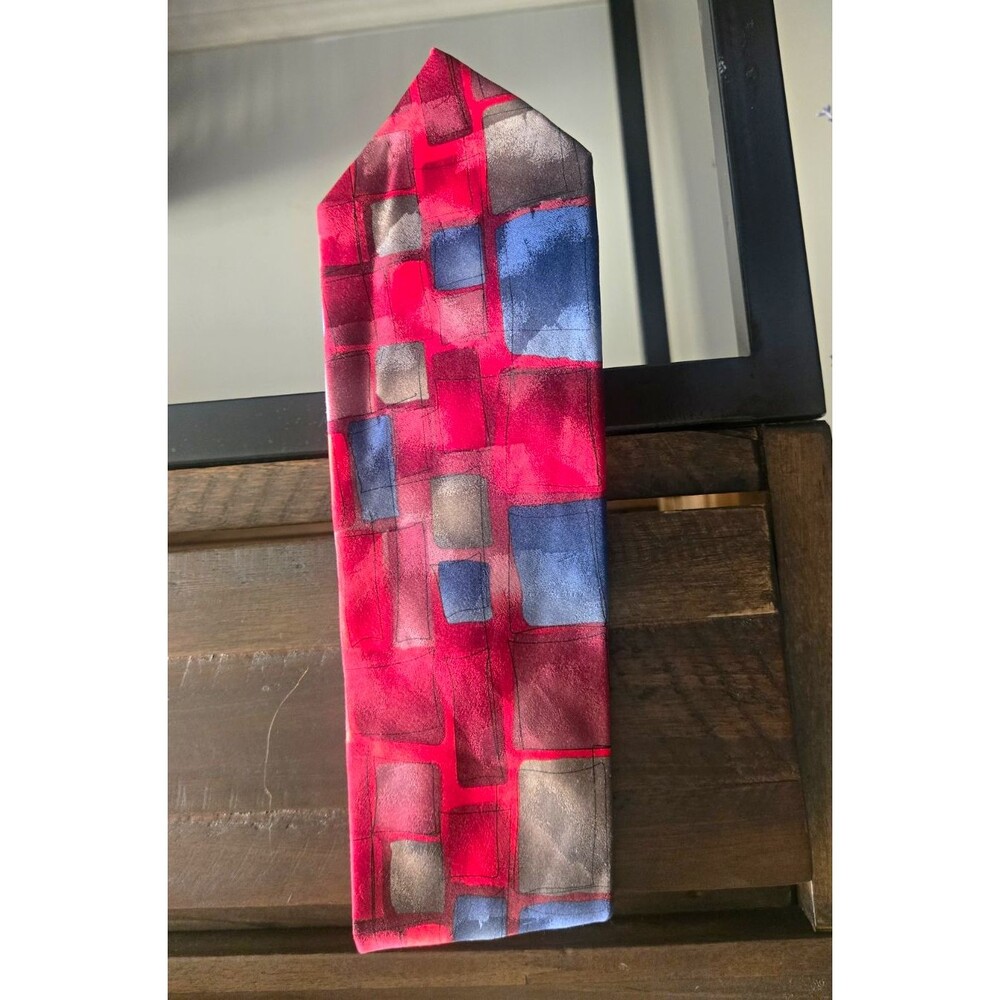 Vintage J. Garcia Silk Tie – Big Radio and Lamp Collection 37